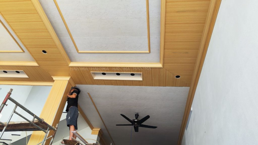 Tấm ốp nhựa nano - Vật liệu thích hợp trang trí cho nội thất