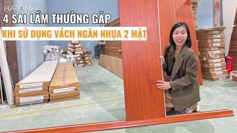 4 sai lầm thường gặp khi sử dụng vách ngăn nhựa 2 mặt khiến không gian kém bền và thiếu thẩm mỹ