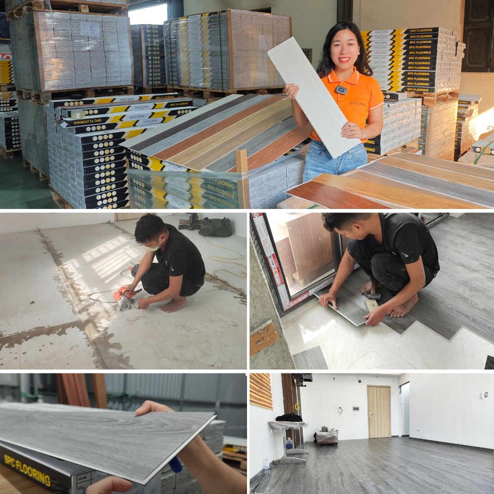 Cập nhật báo giá sàn nhựa Haroma