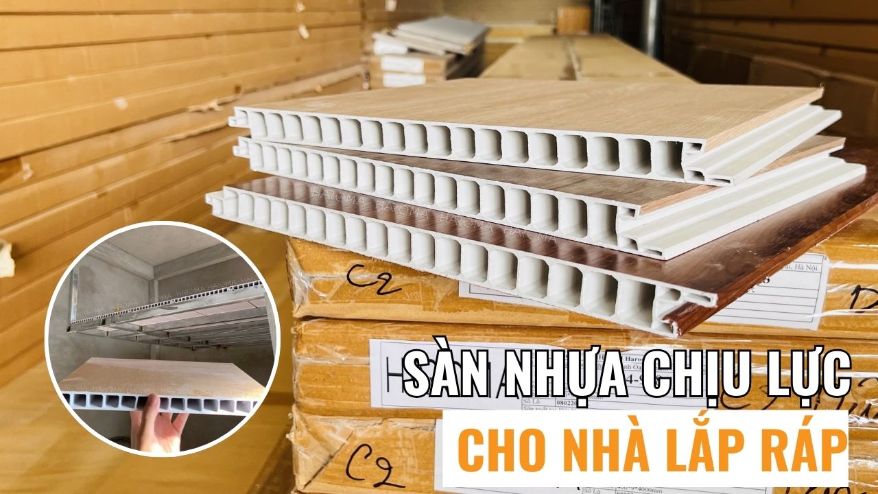 Giải pháp sàn nhựa chịu lực cho nhà lắp ráp – xu hướng vật liệu hiện đại