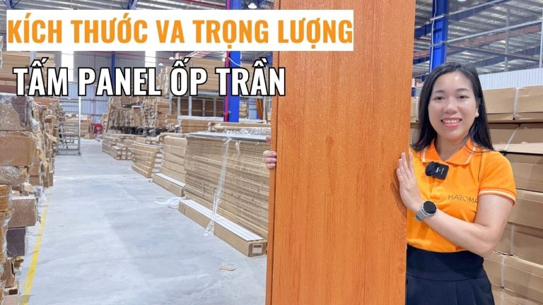 Kích thước va trọng lượng tấm panel ốp trần, Trần ốp panel tôn xốp có thực sự an toàn?
