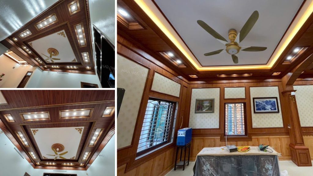 Đảm bảo tường thi công phẳng và sạch giúp thi công tấm ốp nhựa nano đẹp bền