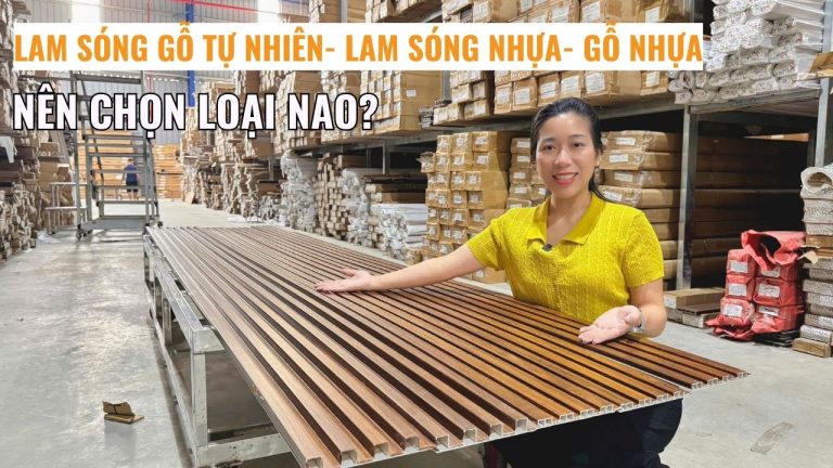 Ốp tường nên chọn lam sóng gỗ tự nhiên, lam sóng nhựa giả gỗ hay gỗ nhựa ngoài trời?