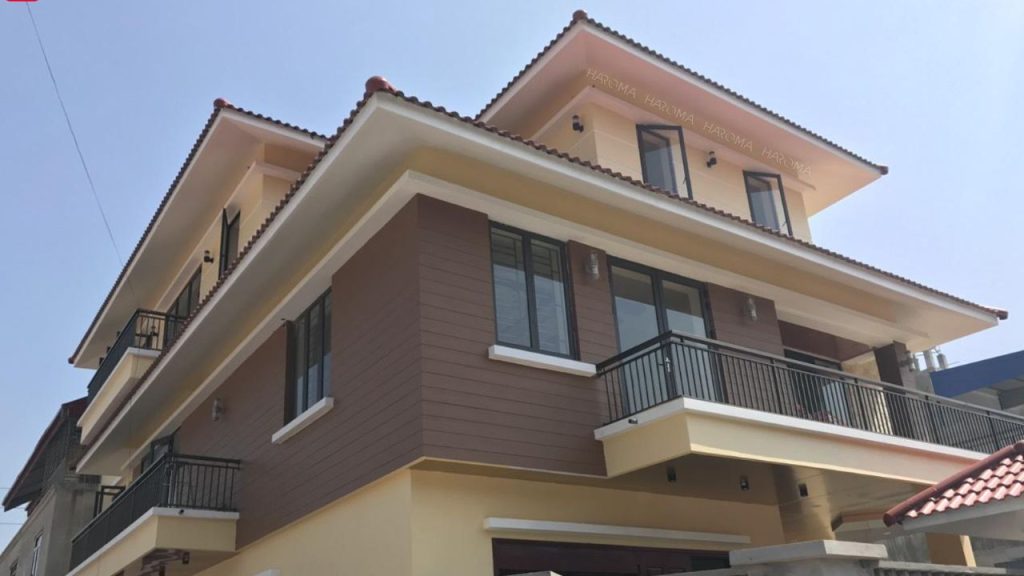 Ứng dụng tấm ốp gỗ nhựa ASA trong trang trí ngoại thất