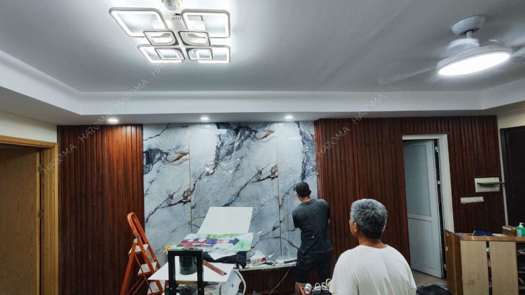 Lưu ý quan trọng khi sử dụng lam sóng giả gỗ màu nâu trong trang trí nhà