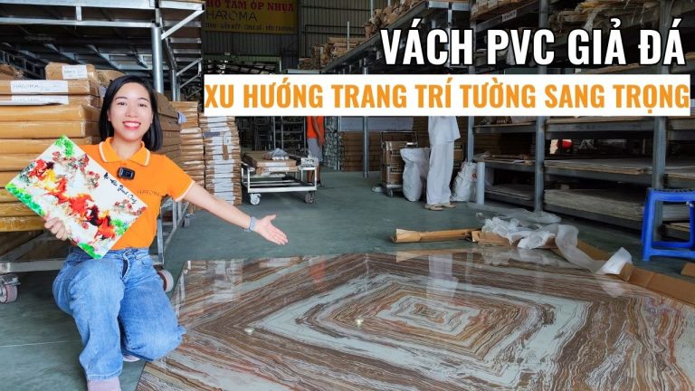 Vách PVC giả đá - Xu hướng trang trí tường sang trọng, tiết kiệm nhất 2026