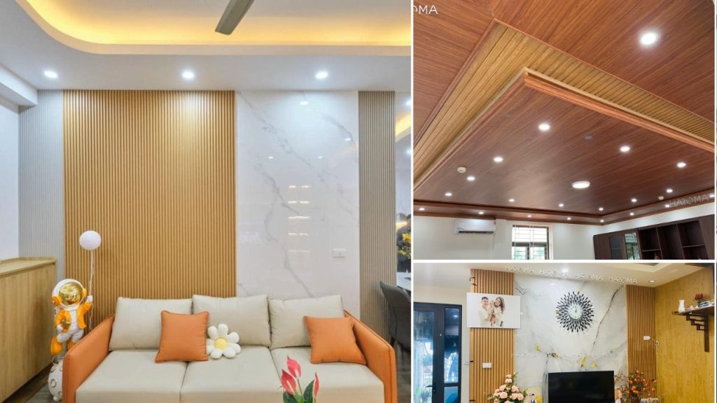 Lam sóng nhựa ốp tường - Vật liệu ốp tường trần xu hướng hiện nay