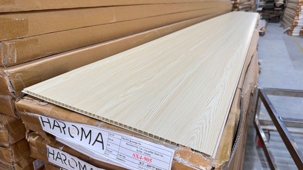 Cốt dòng tấm ốp nhựa nano chất lượng được làm từ nhựa nguyên sinh kết hợp bột đá