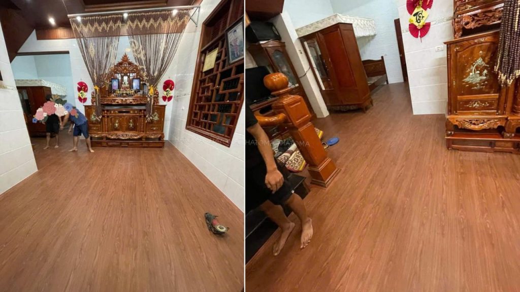 Sàn nhựa giả gỗ tại Hưng Yên sở hữu thiết kế giả gỗ sang trọng