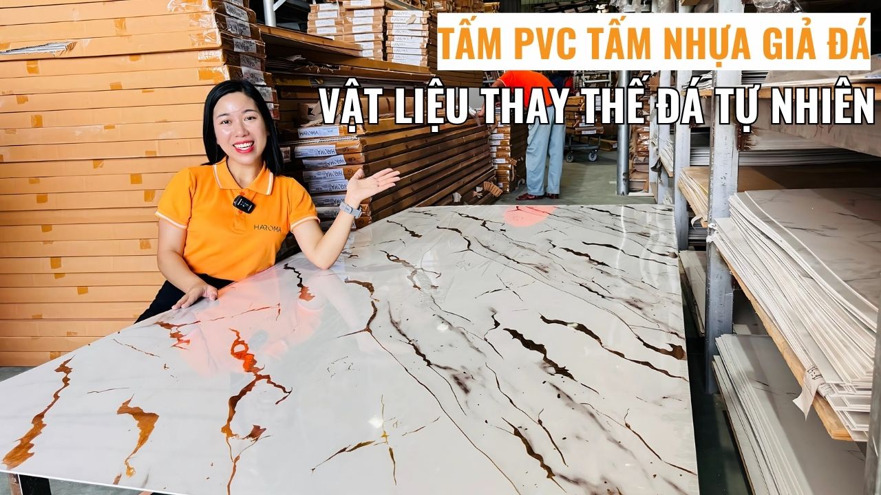 Tấm PVC Tấm Nhựa Giả Đá – Vật Liệu Thay Thế Đá Tự Nhiên Đang Gây Sốt Hiện Nay