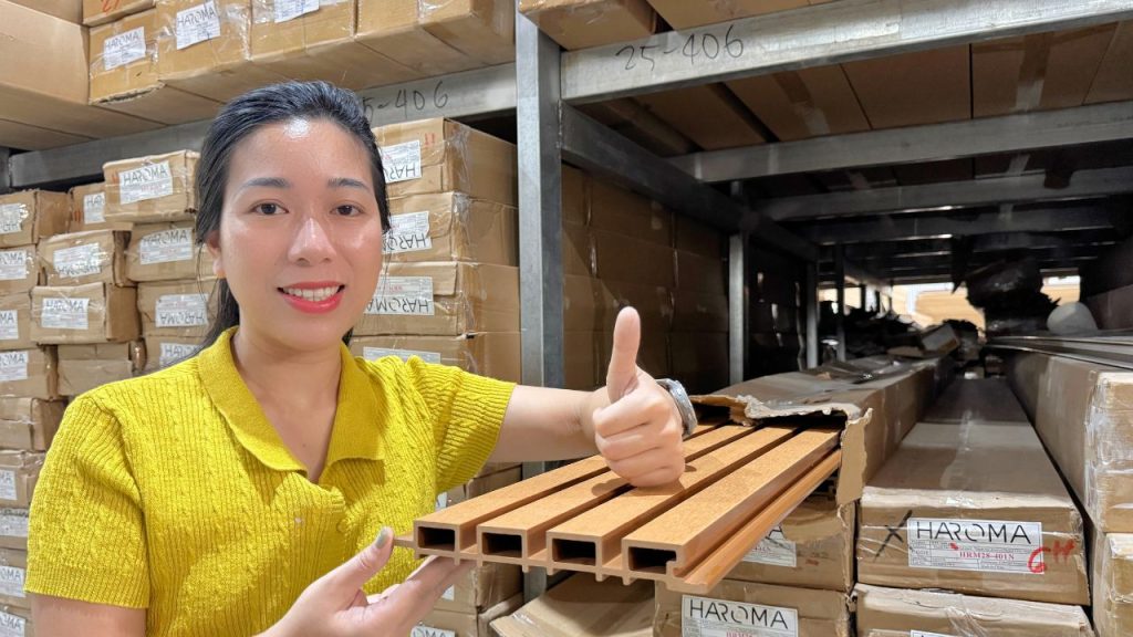 Lam sóng gỗ nhựa ngoài trời - Vật liệu ốp tường ngoài trời xu hướng được nhiều người yêu thích