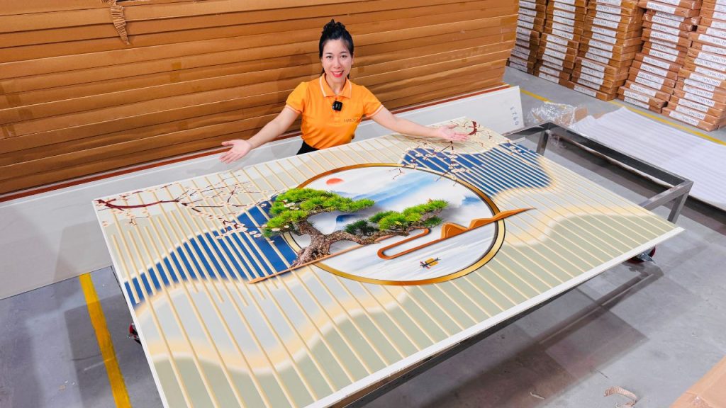 Ưu điểm tranh nano sản xuất theo kích thước yêu cầu