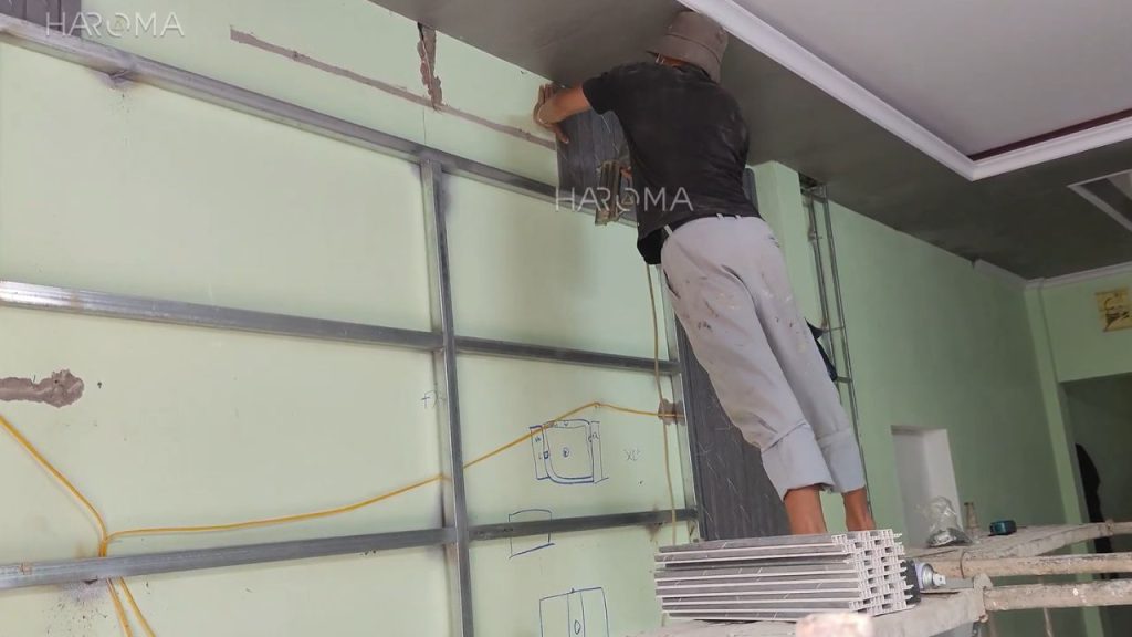 Tuỳ từng trường hợp và mục đích thi công mà có thể sử dụng khung xương hoặc không