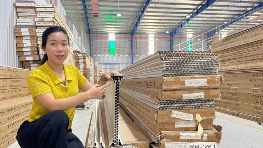 Ứng dụng của vách ngăn phòng nhựa giả gỗ 2 mặt