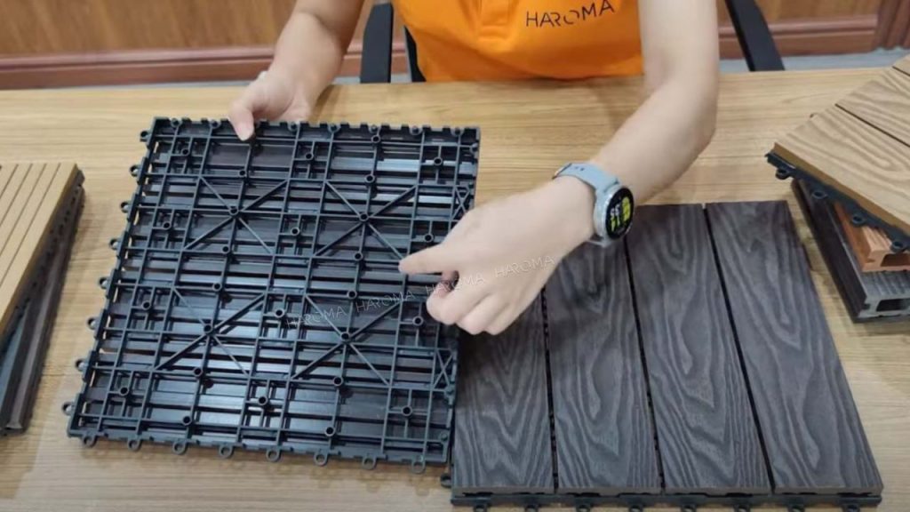 Vỉ gỗ nhựa ngoài trời (vỉ ghép thông minh)