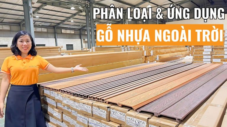 Phân loại gỗ nhựa ngoài trời từ A-Z và hướng dẫn chọn vật liệu chuẩn
