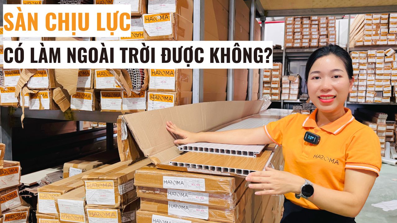 Sàn chịu lực có làm ngoài trời được không?