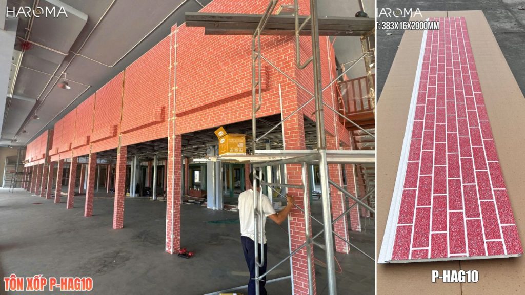 Ững dụng tấm panel ốp tường