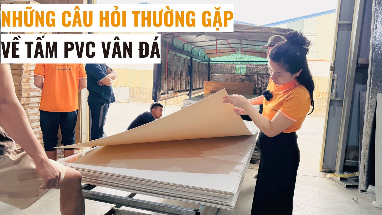 Những câu hỏi thường gặp về tấm PVC vân đá