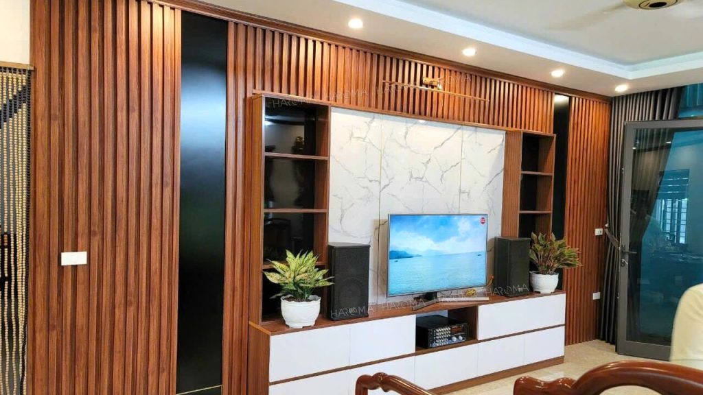 Ứng dụng tấm PVC vân đá trong trang trí nội thất