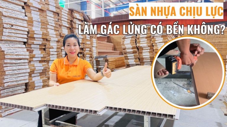 Sàn nhựa chịu lực làm gác lửng có bền không? Lưu ý quan trọng khi làm gác bằng sàn nhựa