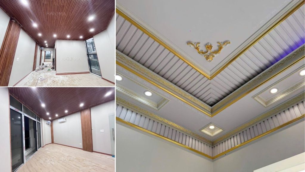 Tấm ốp nhựa lam sóng được ứng dụng đa dạng trong trang trí nội thất
