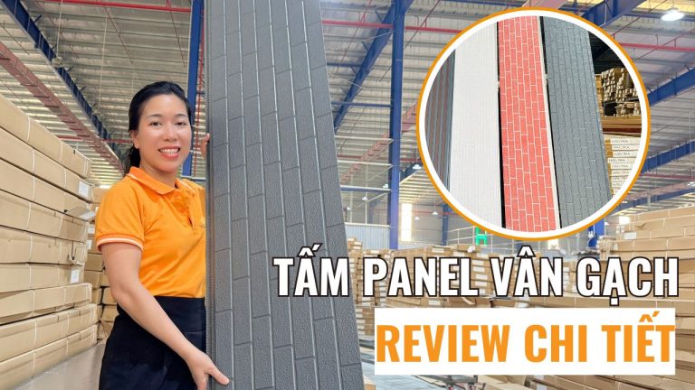Top 3 mẫu tấm panel tôn xốp vân gạch chống nóng được yêu thích nhất!