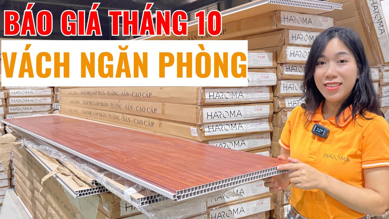 Báo giá vách ngăn phòng 2 mặt mới nhất tháng 10/2026