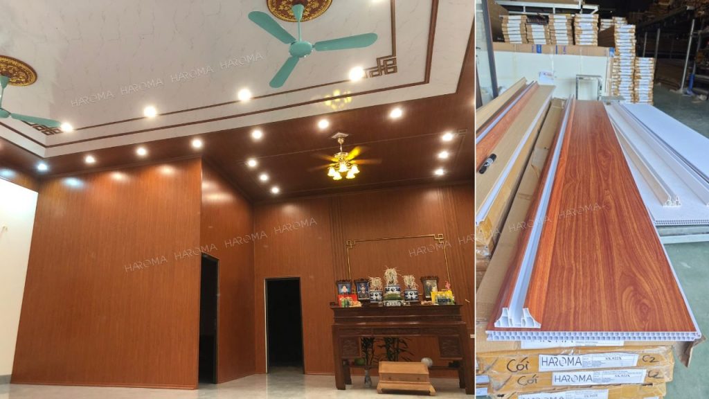 Không nên treo đồ vật trên hệ vách ngăn phong
