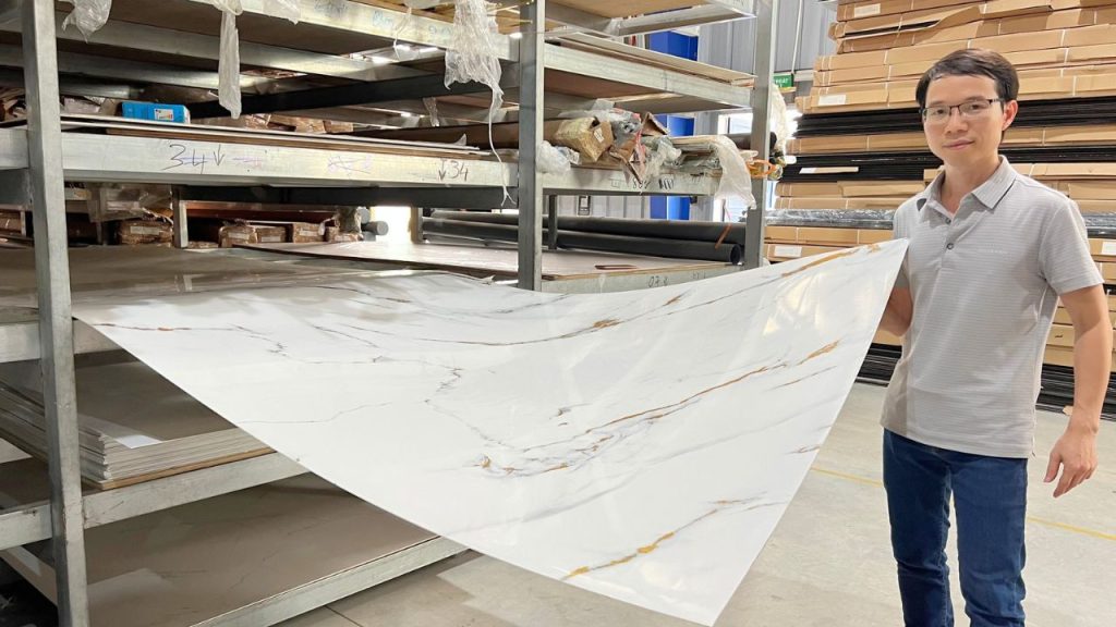 Tấm PVC vân đá sở hữu mẫu mã đa dạng